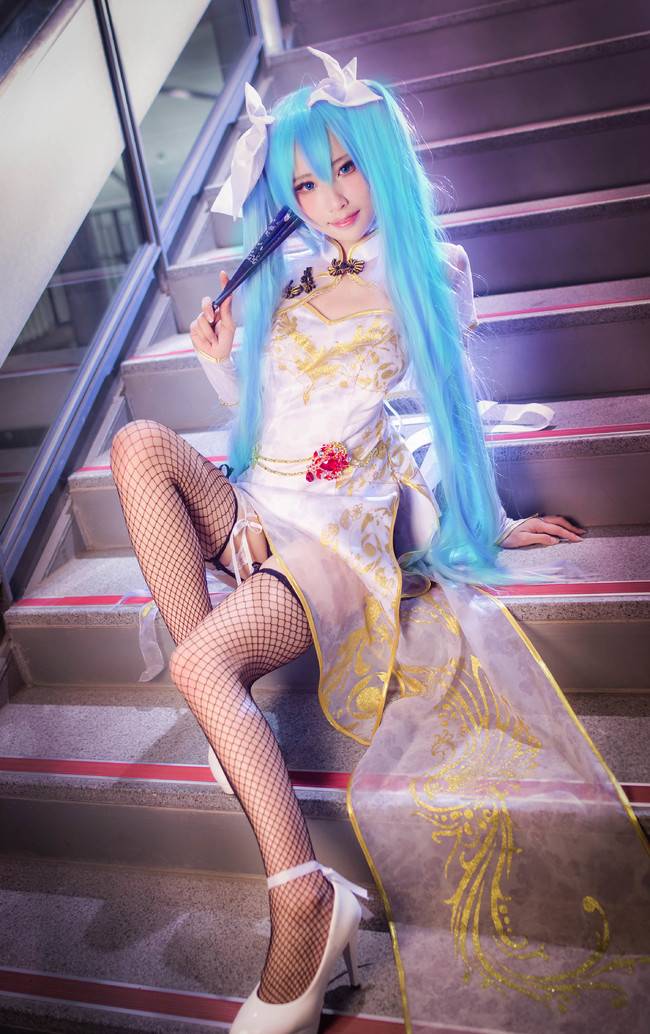 Cosplay福利/初音未来 金丝雀旗袍