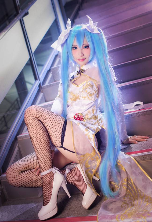 Cosplay福利/初音未来 金丝雀旗袍