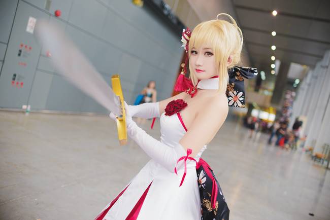 Cosplay福利/saber仙鹤ver.