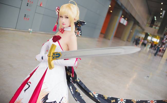 Cosplay福利/saber仙鹤ver.