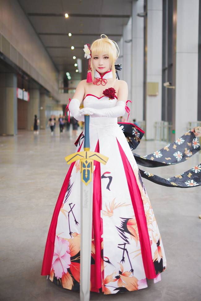 Cosplay福利/saber仙鹤ver.