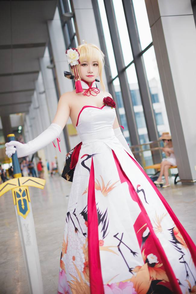 Cosplay福利/saber仙鹤ver.