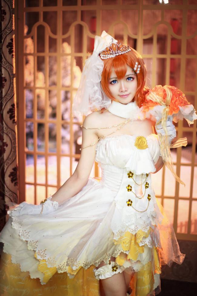 Cosplay福利/【Love Live！】绘里&果果婚纱ver.