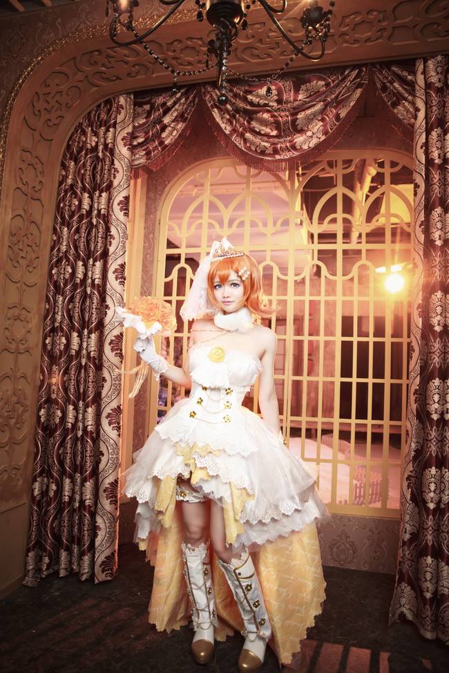 Cosplay福利/【Love Live！】绘里&果果婚纱ver.