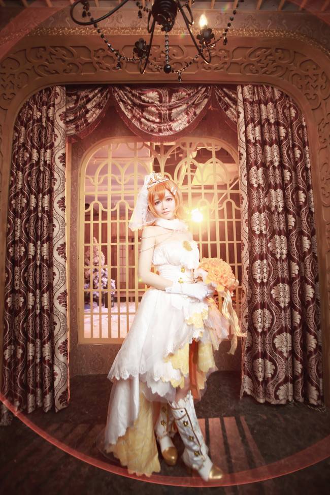 Cosplay福利/【Love Live！】绘里&果果婚纱ver.