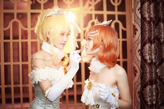 Cosplay福利/【Love Live！】绘里&果果婚纱ver.