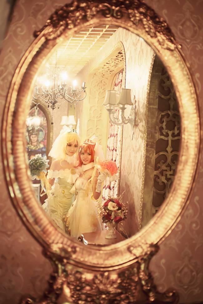 Cosplay福利/【Love Live！】绘里&果果婚纱ver.