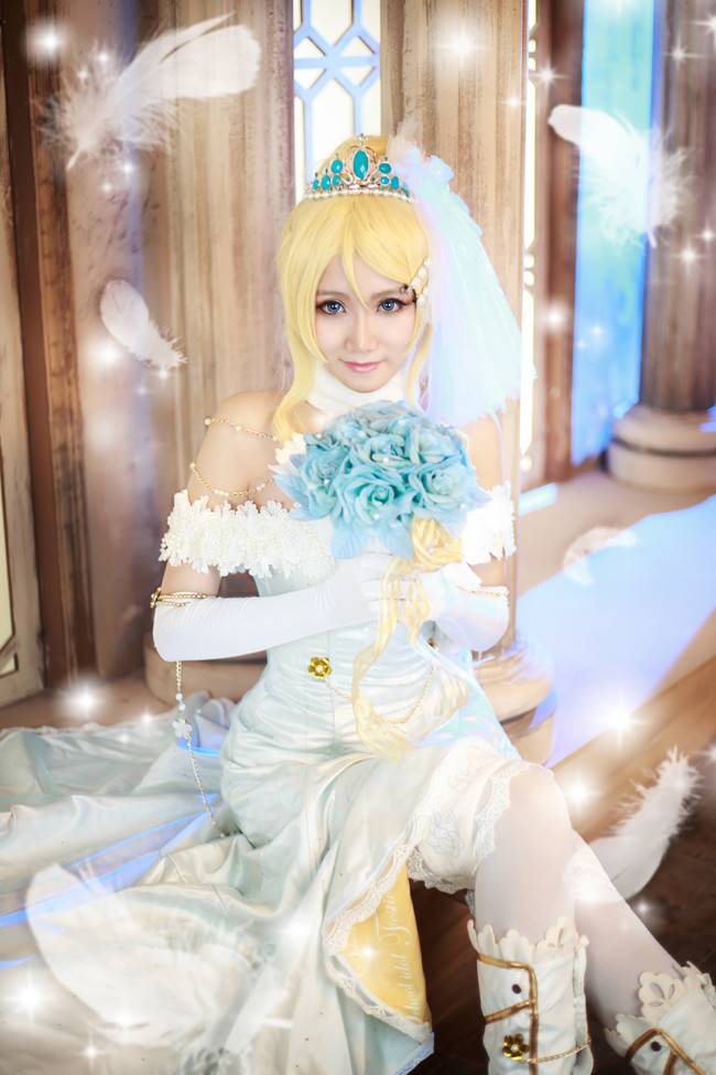 Cosplay福利/【Love Live！】绘里&果果婚纱ver.
