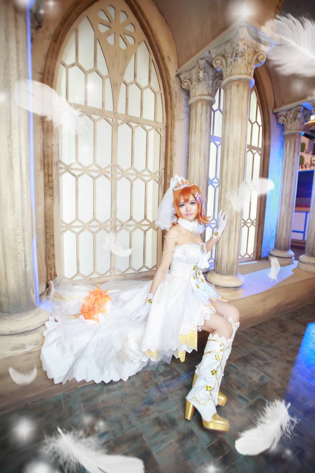 Cosplay福利/【Love Live！】绘里&果果婚纱ver.