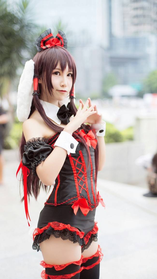 Cosplay福利/CD20 灵梦同人兔女郎场照