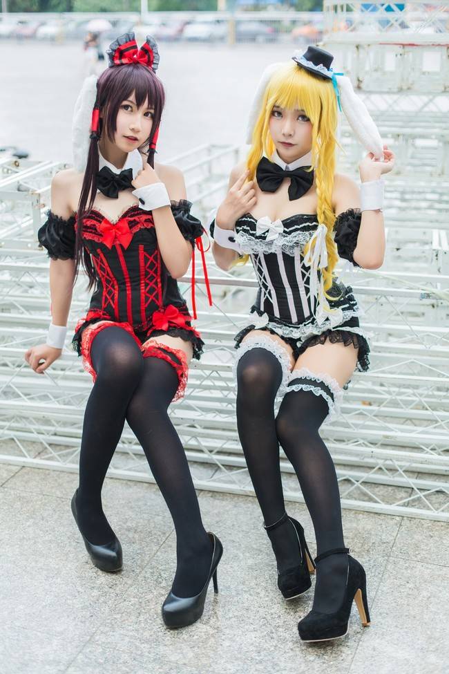 Cosplay福利/CD20 灵梦同人兔女郎场照