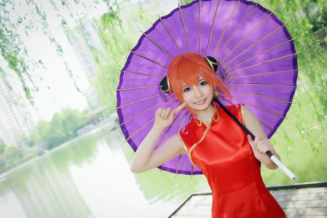 Cosplay福利/银魂 神乐