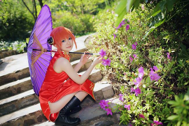 Cosplay福利/银魂 神乐