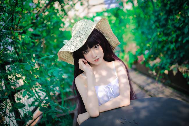 Cosplay福利/白猫-前辈、请和我约会