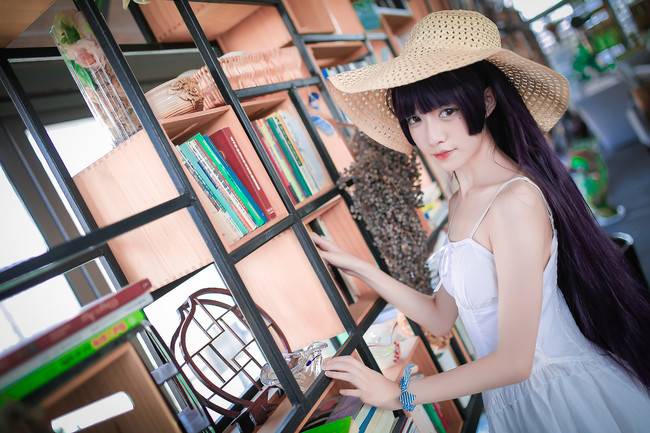 Cosplay福利/白猫-前辈、请和我约会