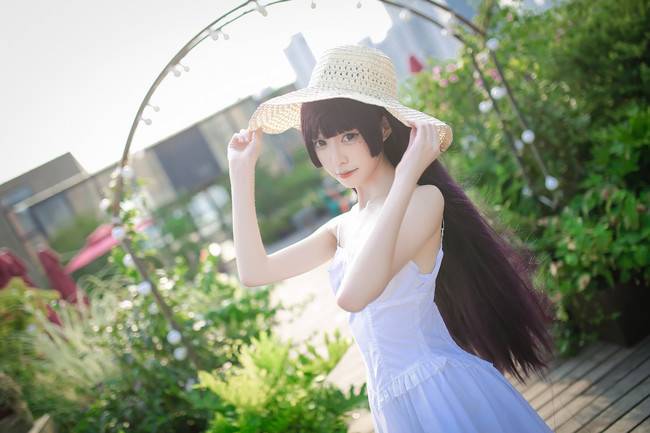 Cosplay福利/白猫-前辈、请和我约会