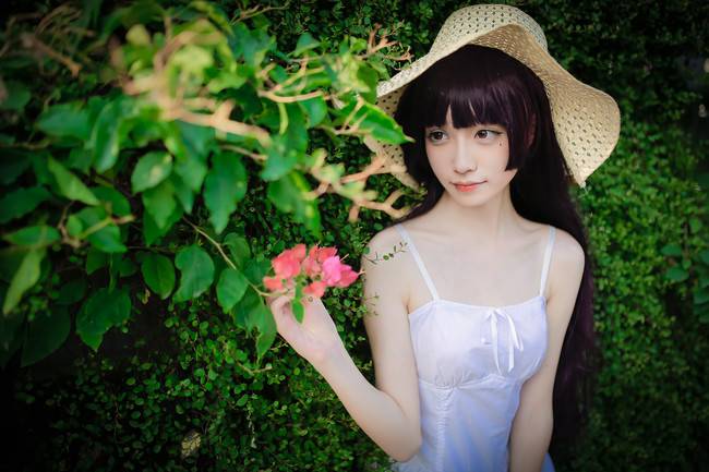 Cosplay福利/白猫-前辈、请和我约会