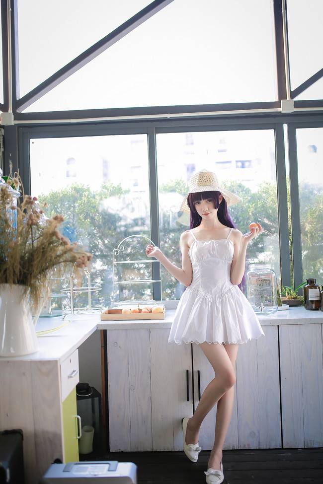 Cosplay福利/白猫-前辈、请和我约会