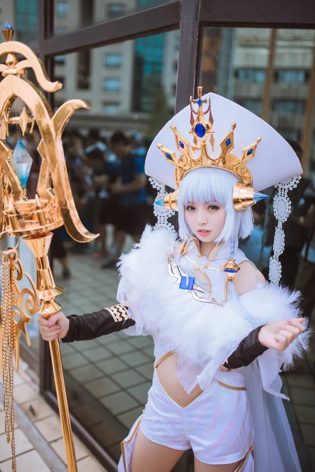 Cosplay福利/CP20.5 神无月手游 圣姬 场照