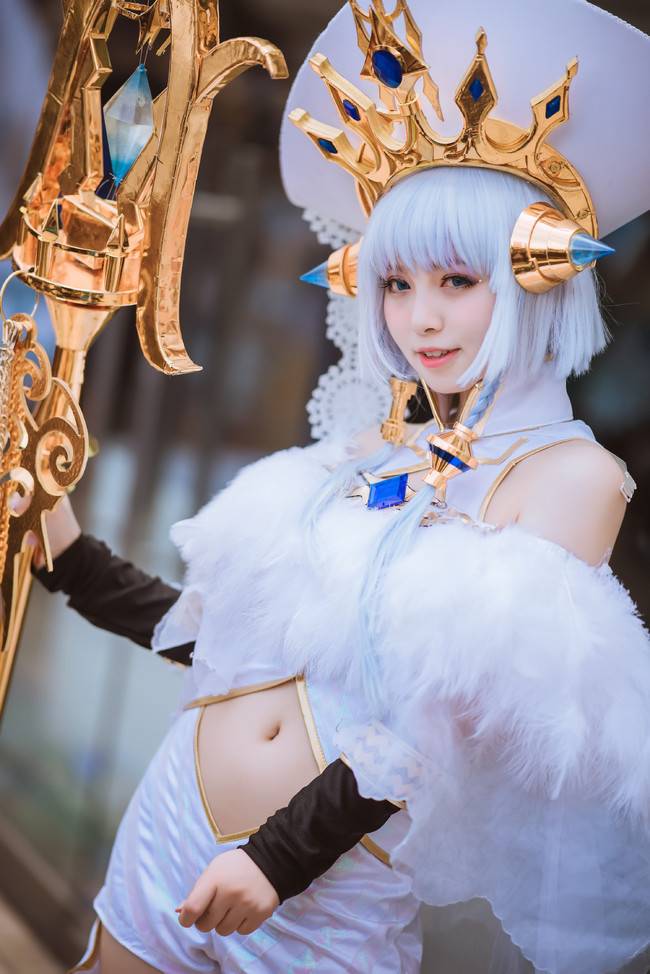 Cosplay福利/CP20.5 神无月手游 圣姬 场照