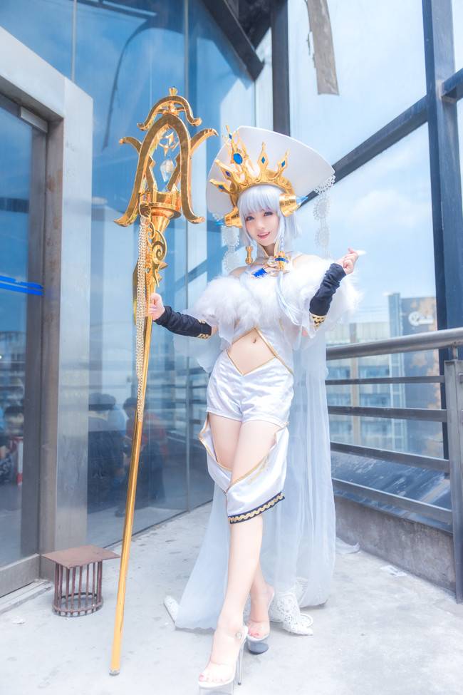 Cosplay福利/CP20.5 神无月手游 圣姬 场照