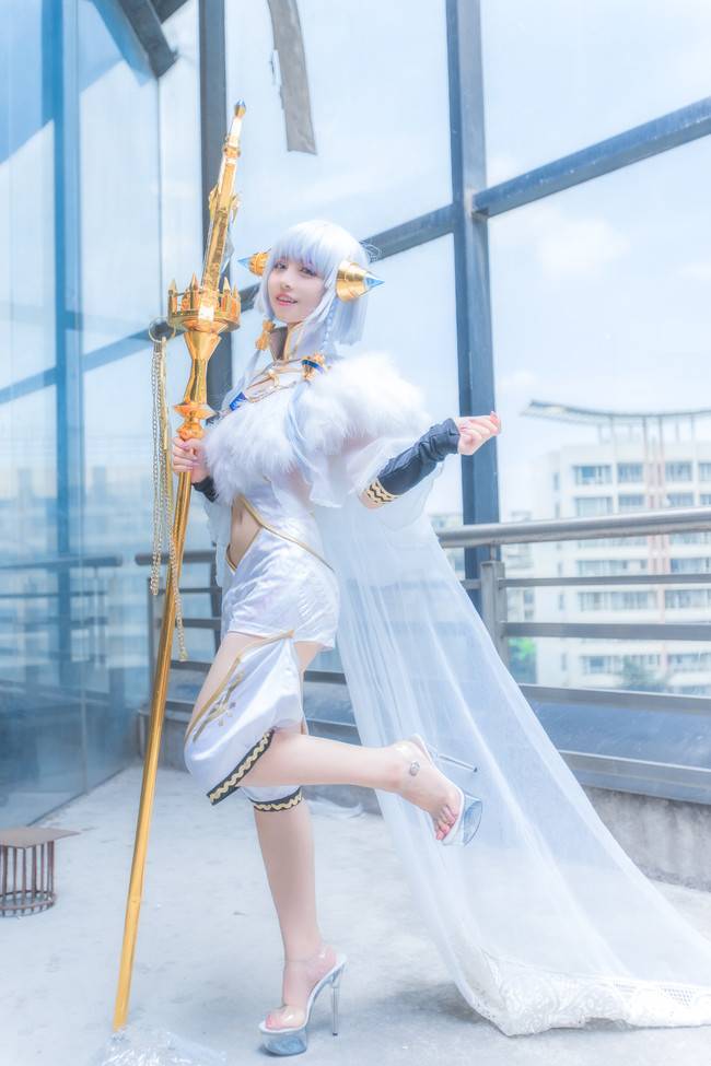 Cosplay福利/CP20.5 神无月手游 圣姬 场照