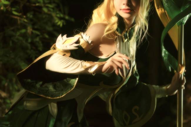 Cosplay福利/王者荣耀王昭君精灵公主