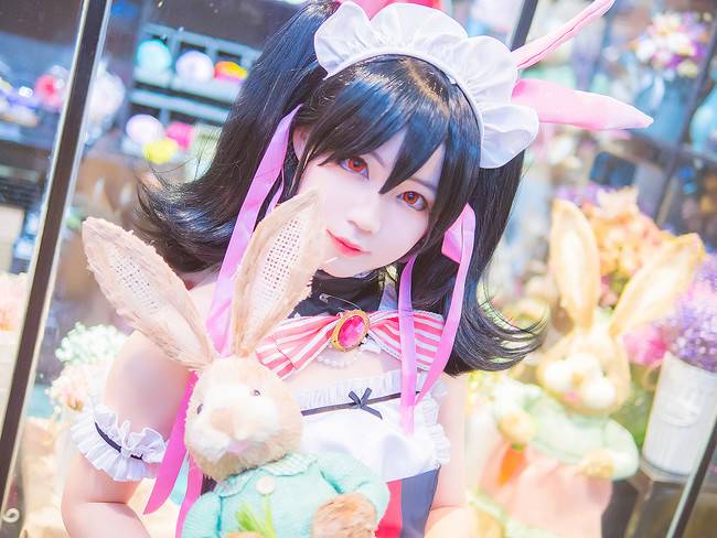 Cosplay福利/♡情人节女仆妮可♡