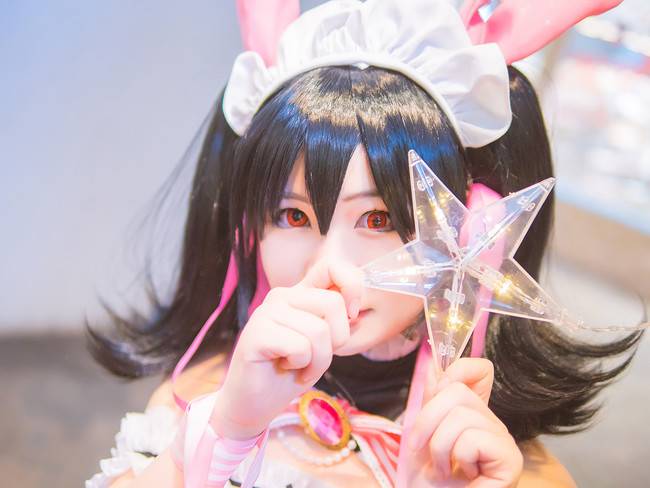 Cosplay福利/♡情人节女仆妮可♡