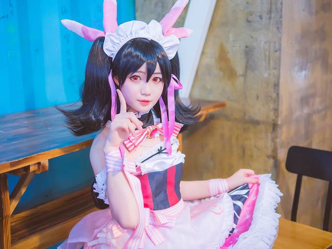 Cosplay福利/♡情人节女仆妮可♡