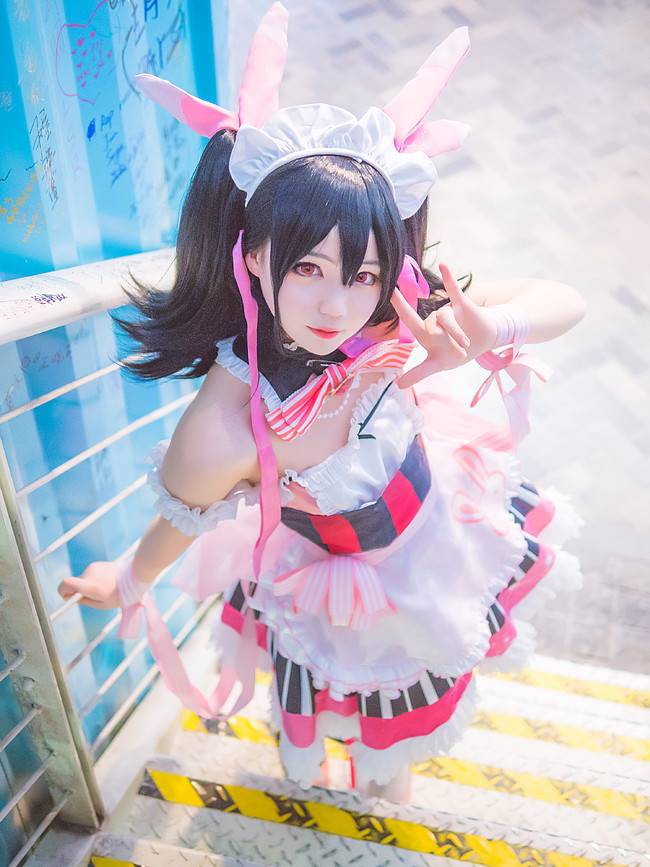 Cosplay福利/♡情人节女仆妮可♡