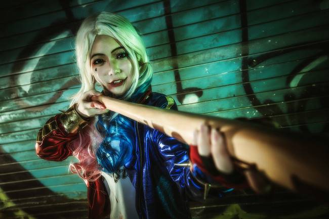 Cosplay福利/自杀小队 小丑女哈利奎恩 ✧٩(ˊωˋ*)و✧