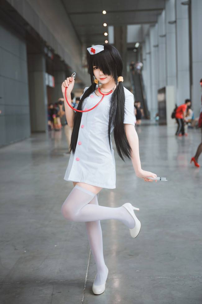 Cosplay福利/时崎狂三护士ver.–萤火虫漫展返图