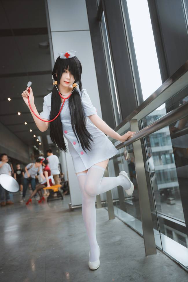 Cosplay福利/时崎狂三护士ver.–萤火虫漫展返图