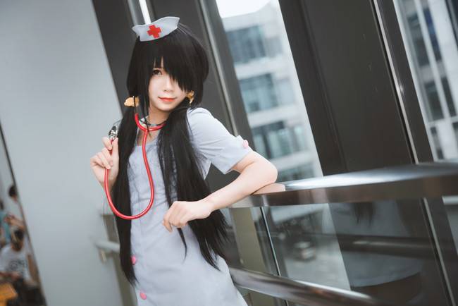 Cosplay福利/时崎狂三护士ver.–萤火虫漫展返图