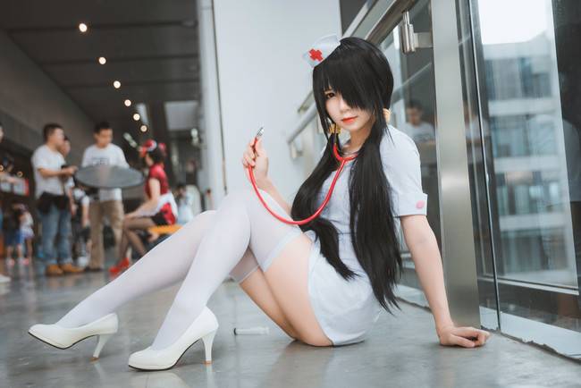 Cosplay福利/时崎狂三护士ver.–萤火虫漫展返图