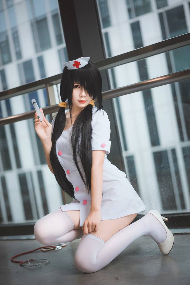 Cosplay福利/时崎狂三护士ver.–萤火虫漫展返图