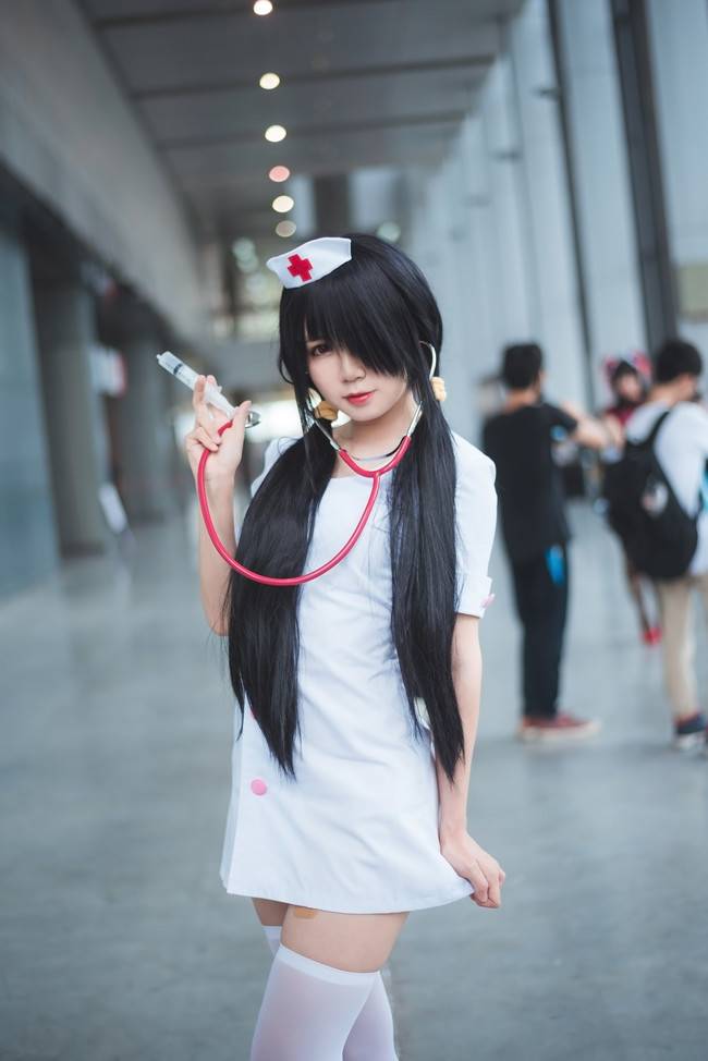 Cosplay福利/时崎狂三护士ver.–萤火虫漫展返图