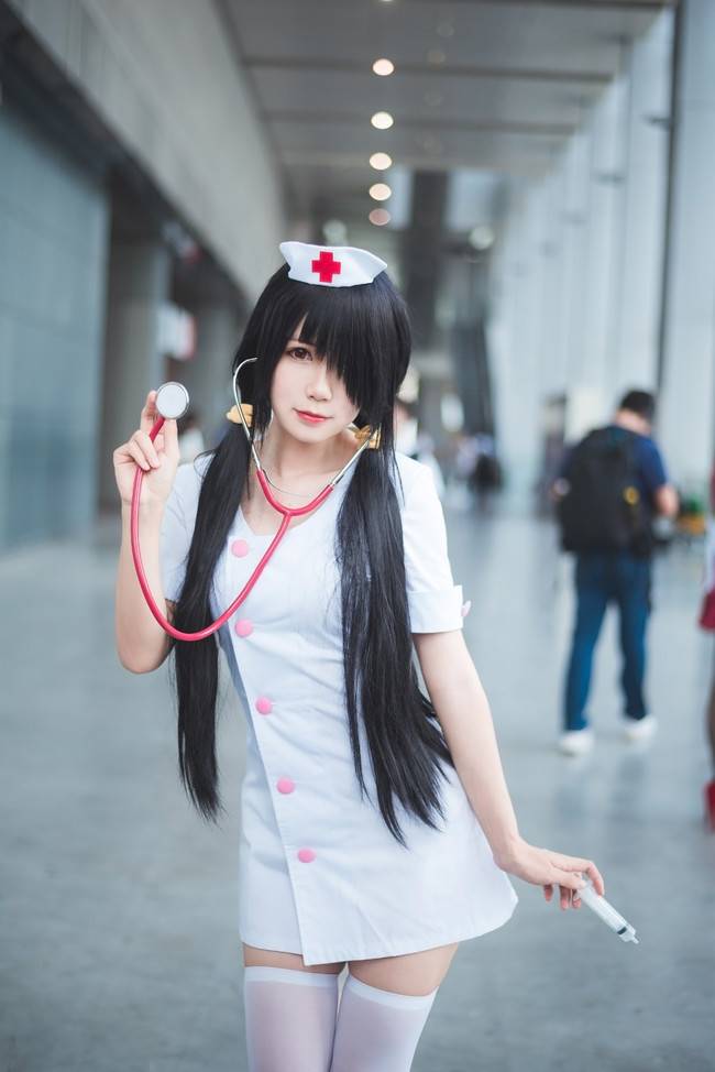 Cosplay福利/时崎狂三护士ver.–萤火虫漫展返图