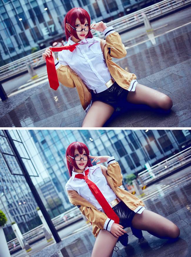 Cosplay福利/命运石之门牧濑红莉栖COS场照