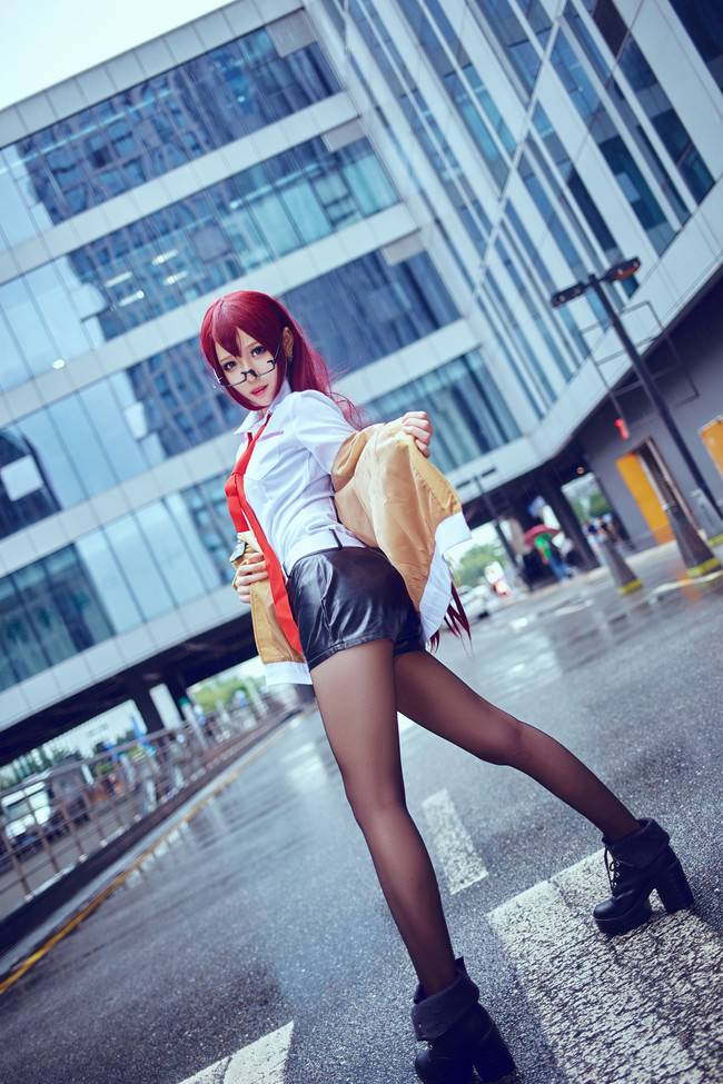 Cosplay福利/命运石之门牧濑红莉栖COS场照