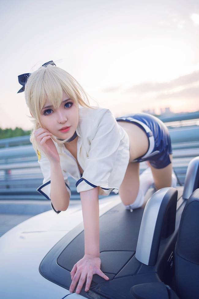 Cosplay福利/saber赛车娘