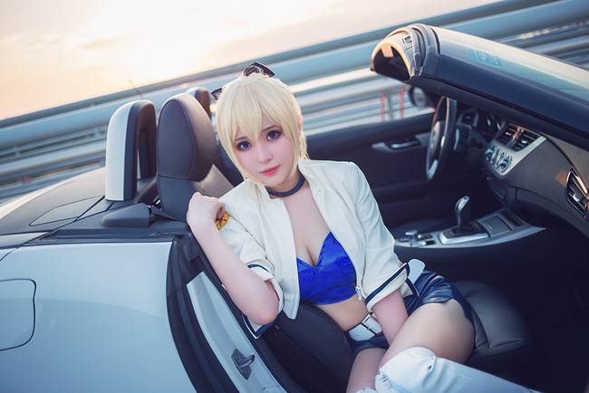 Cosplay福利/saber赛车娘