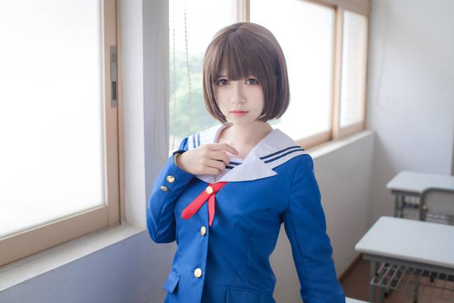 Cosplay福利/加藤惠校服