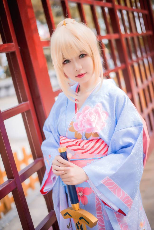Cosplay福利/SABER晴着