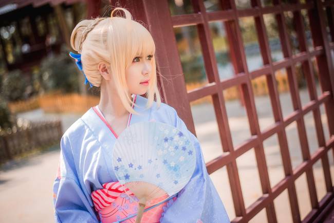 Cosplay福利/SABER晴着