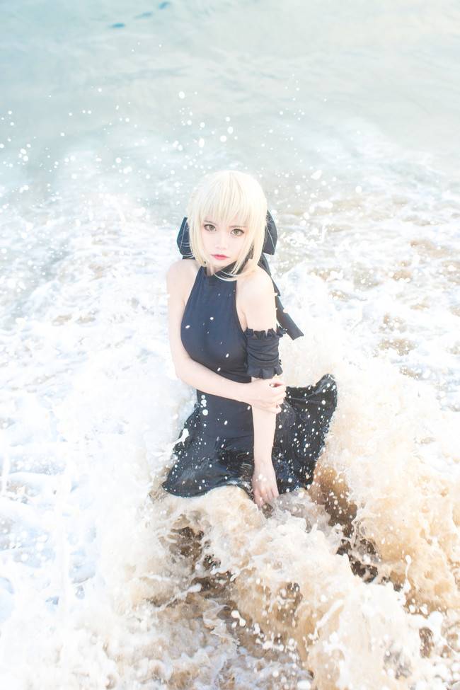 Cosplay福利/Saber Alter- 水着