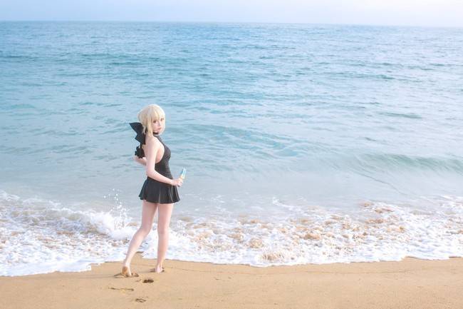 Cosplay福利/Saber Alter- 水着
