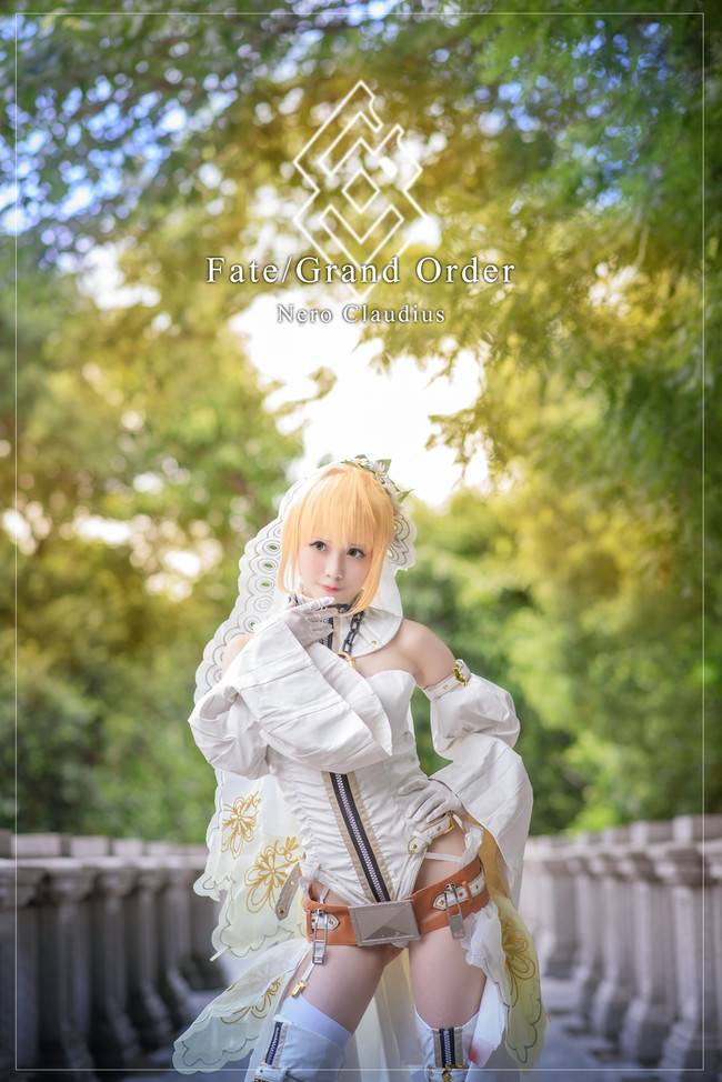 Cosplay福利/Fate/Grand Order 尼祿花嫁 靈基二