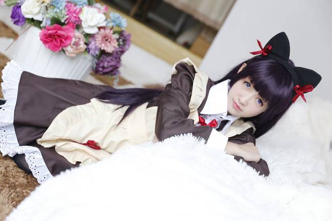 Cosplay福利/【黑猫女仆】祝自己17岁生日快乐w